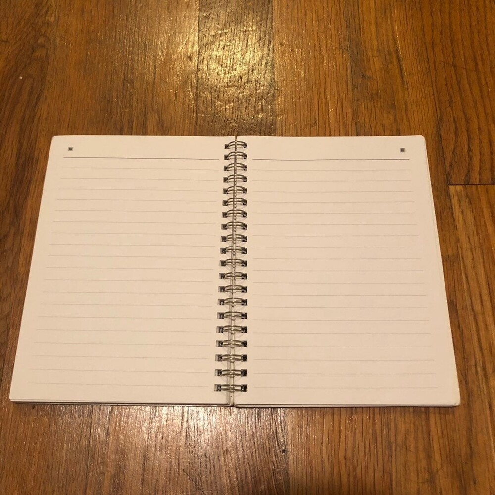 Brown Ruled Leatherlike Notebook - Picture 6 of 6
